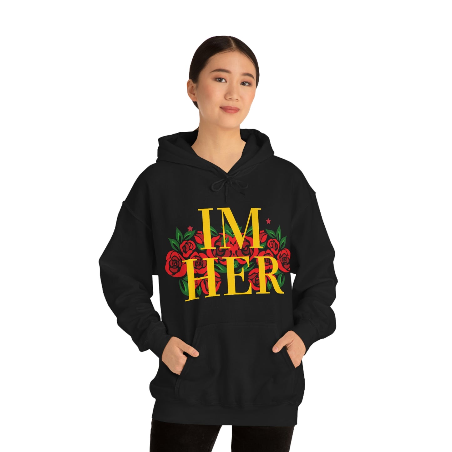 Im Her Gold Hoodie