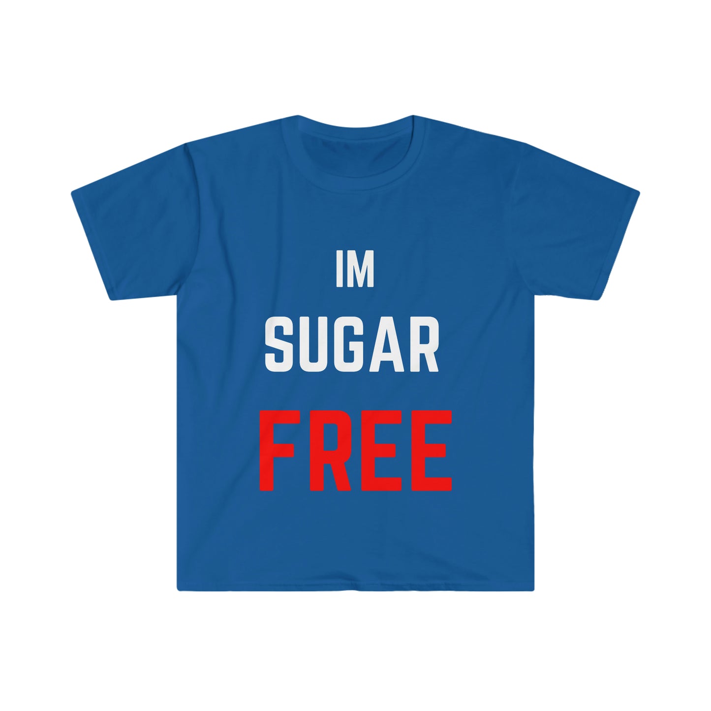 IM Sugar Free WhtRd T-Shirt