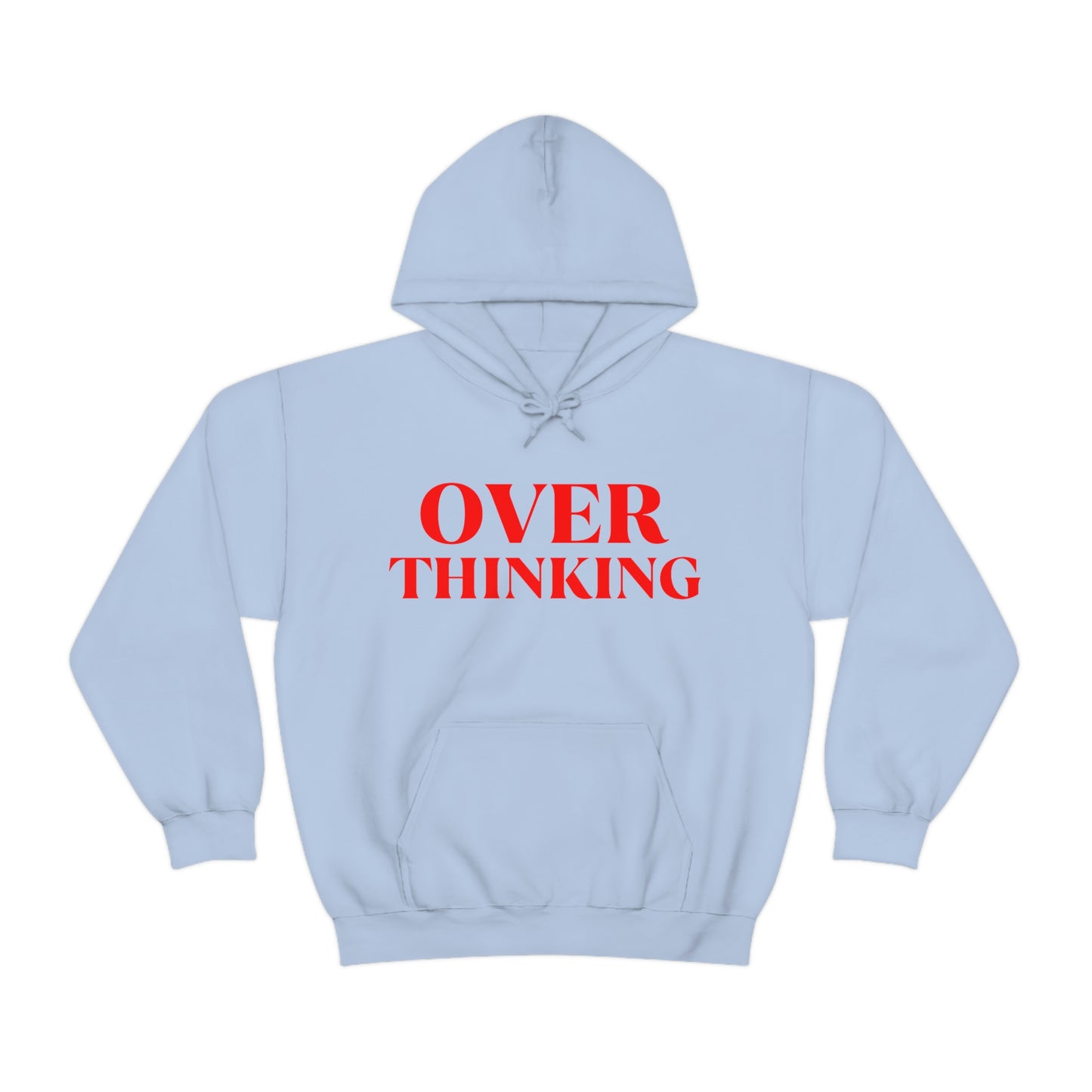 Over Thinking Red Hoodie