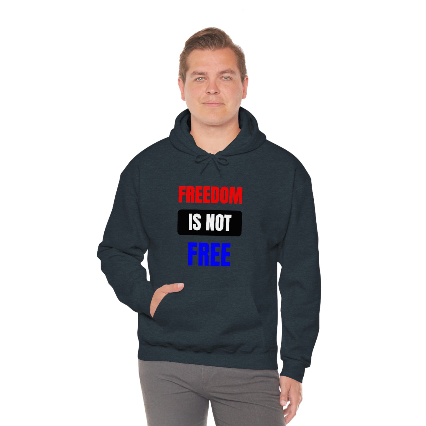 Freedom Is Not Free RedWhtBlu Hoodie