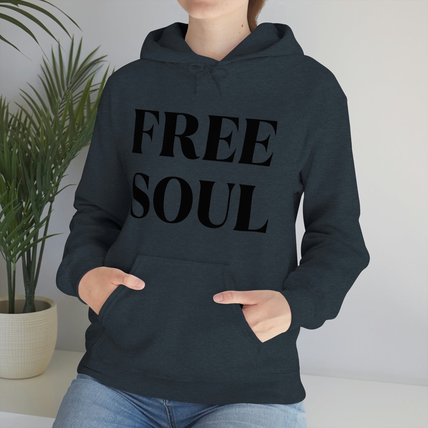 Free Soul Blk Hoodie