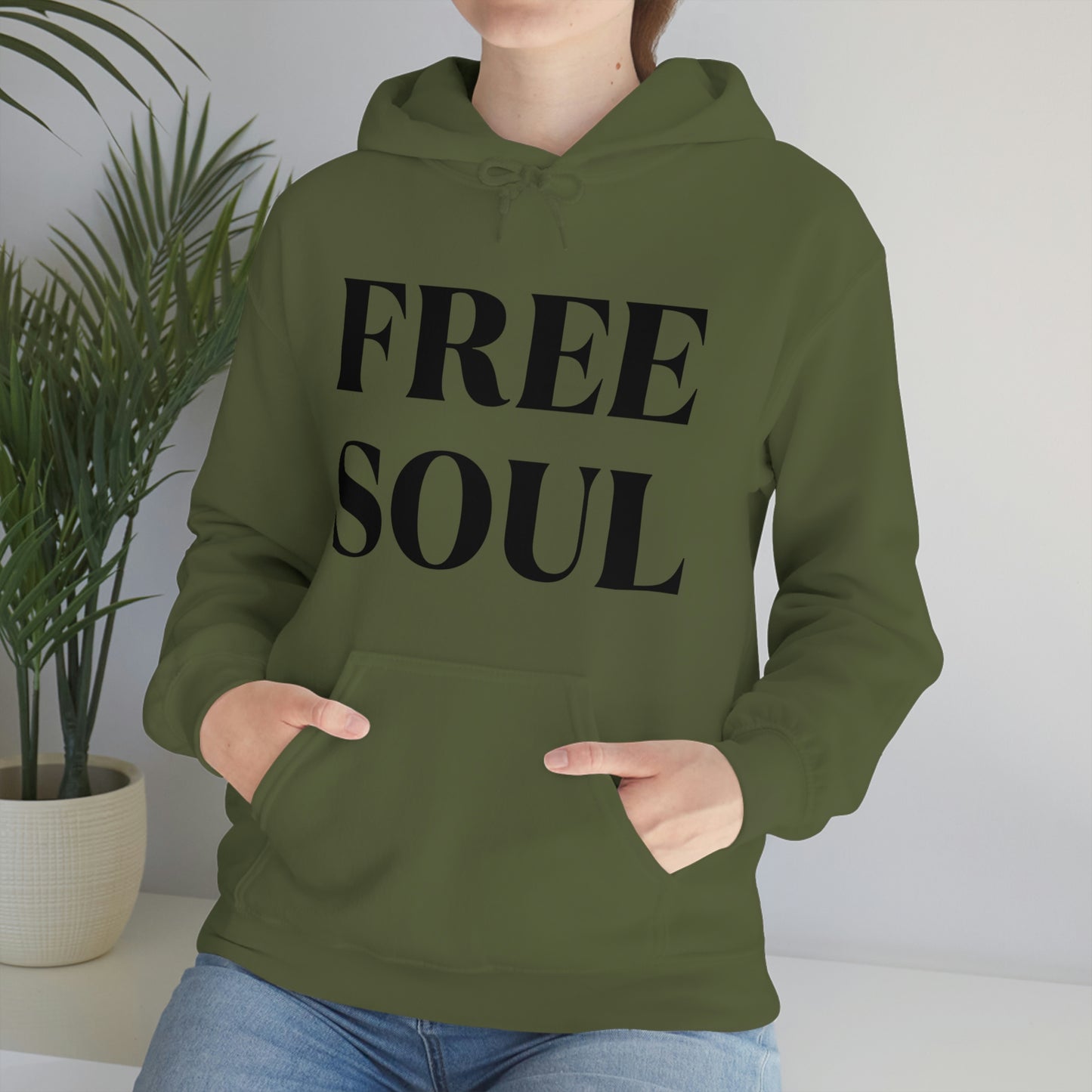 Free Soul Blk Hoodie