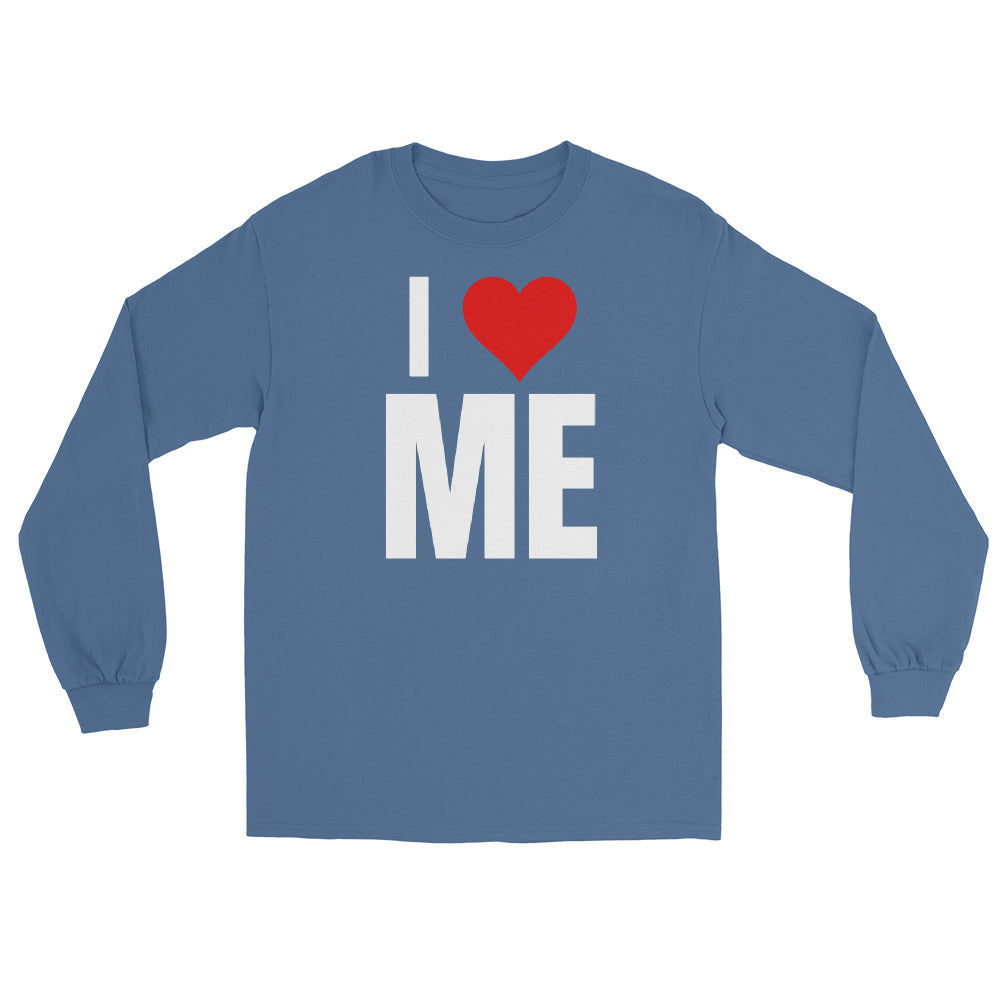 I LOVE ME WHT Long Sleeve Shirt