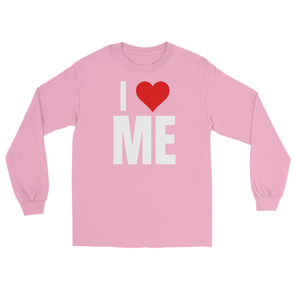 I LOVE ME WHT Long Sleeve Shirt