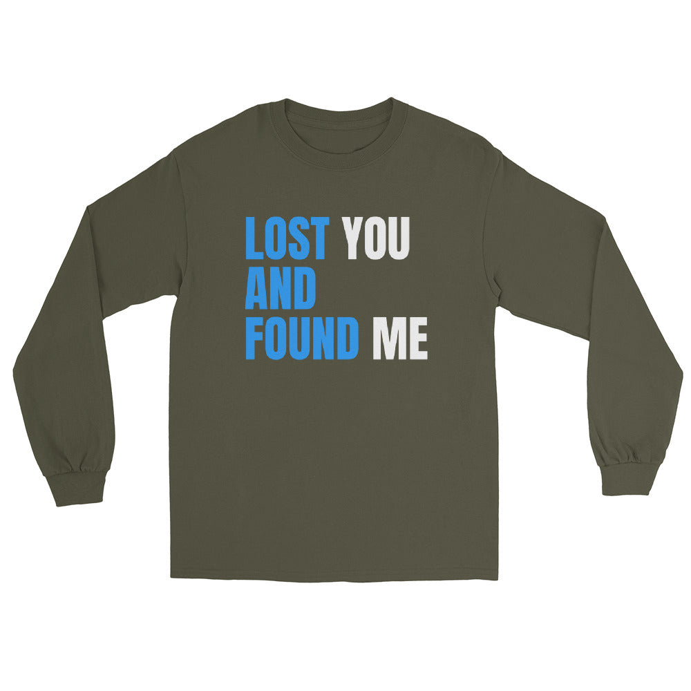 Relationship Lost and Found BLU Long Sleeve Shirt