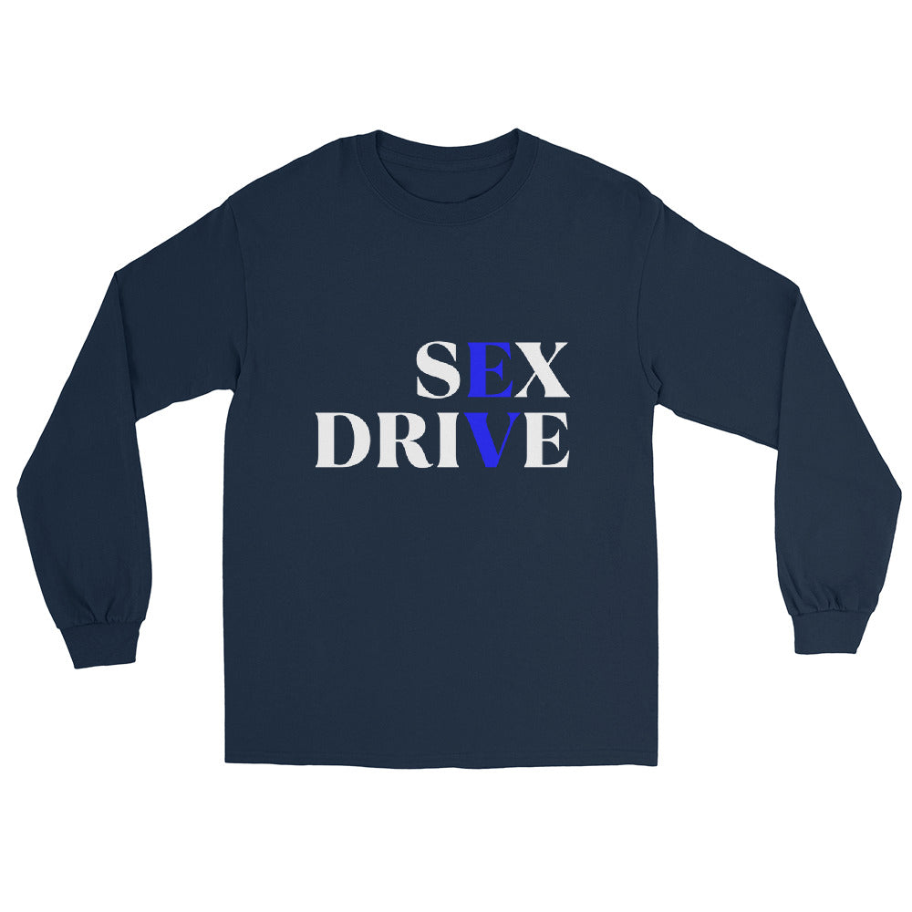 SEX DRIVE WHTBLU Long Sleeve Shirt