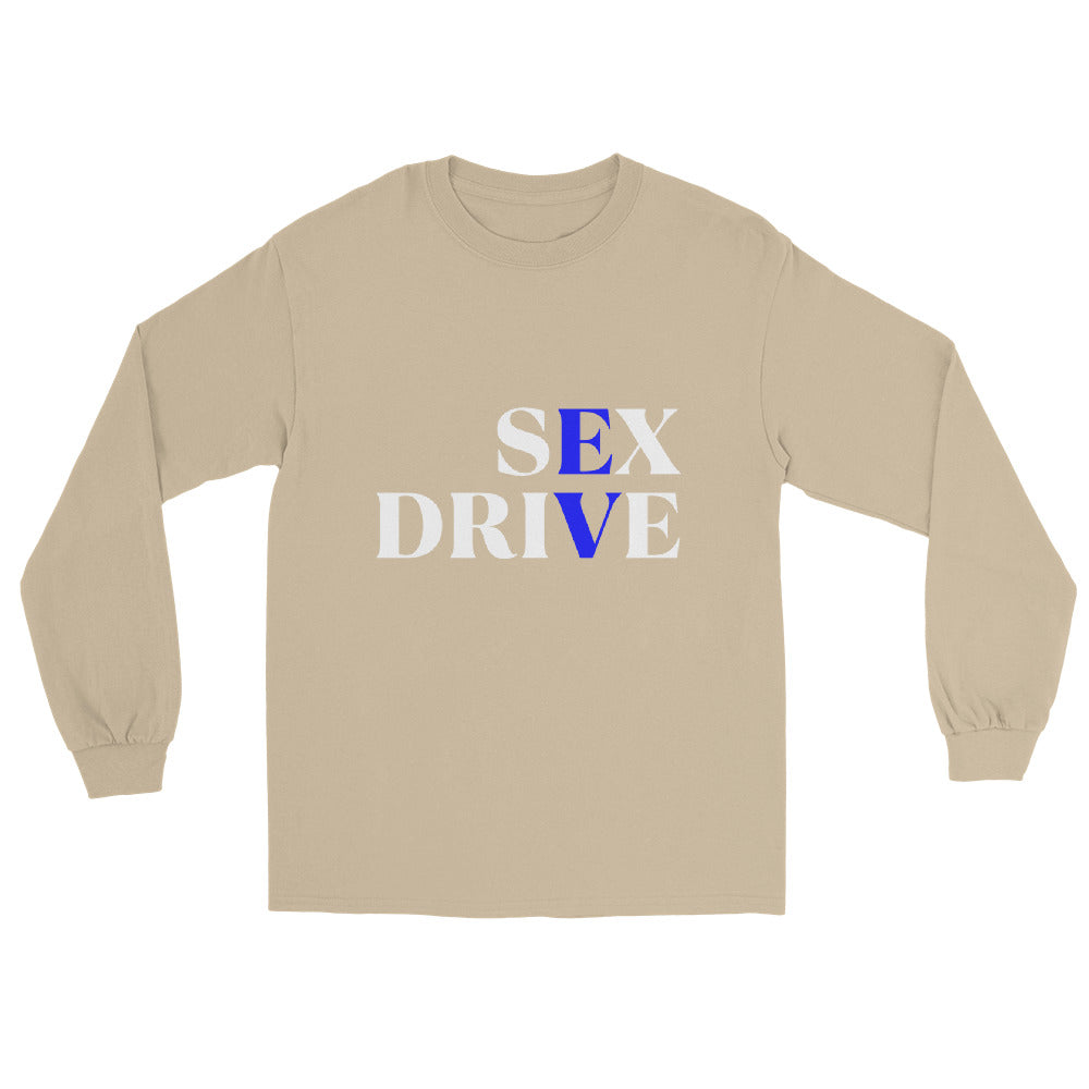 SEX DRIVE WHTBLU Long Sleeve Shirt