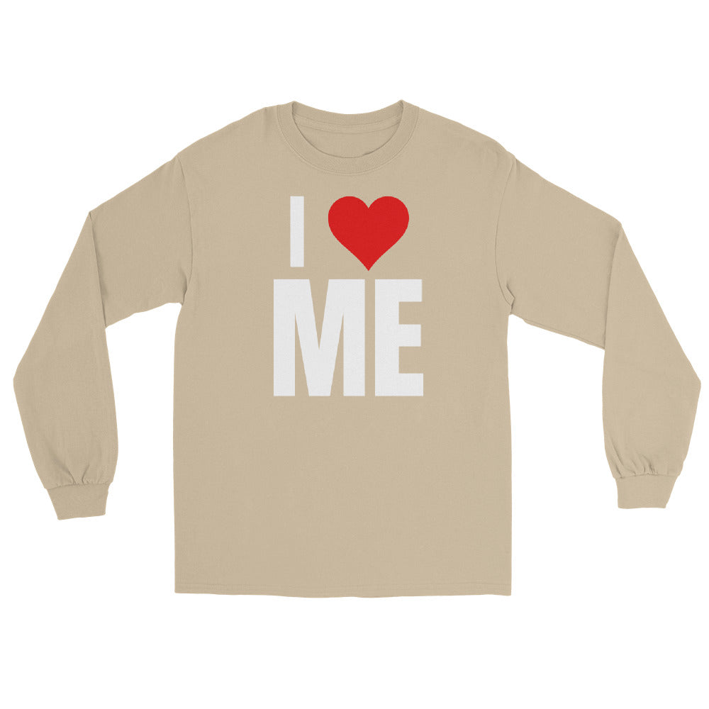 I LOVE ME WHT Long Sleeve Shirt