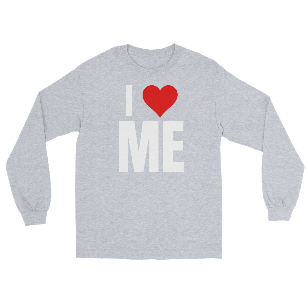 I LOVE ME WHT Long Sleeve Shirt