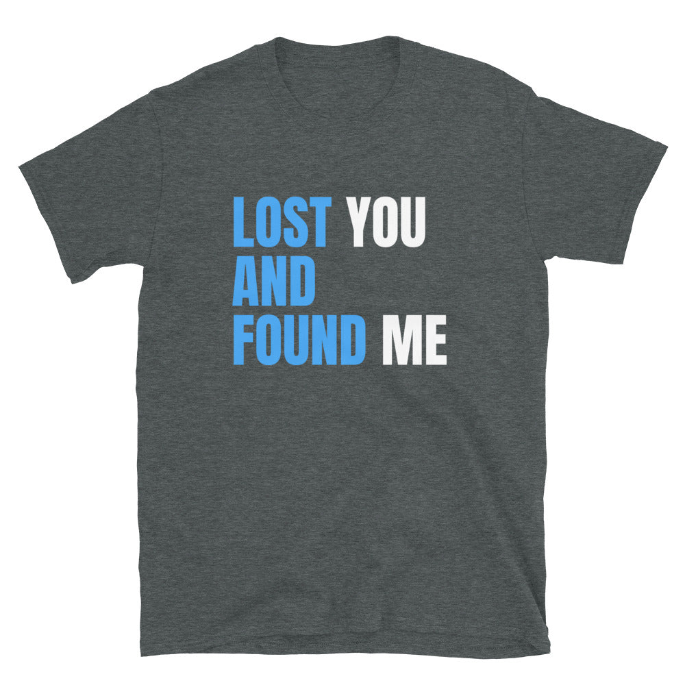 Relationship Lost and Found BLU T-Shirt