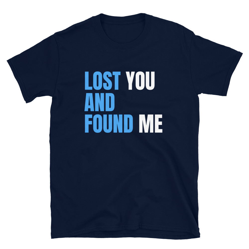 Relationship Lost and Found BLU T-Shirt