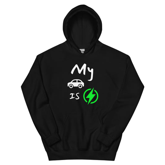 My Car is Electric Hoodie