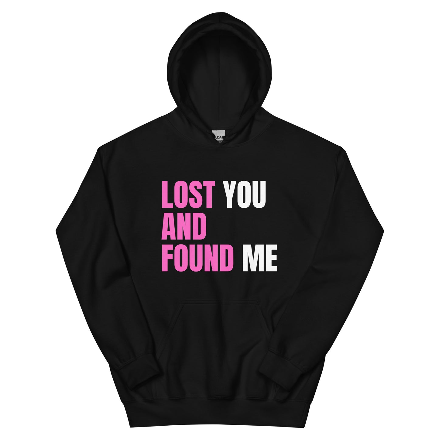 Relationship Lost and Found PNK Hoodie