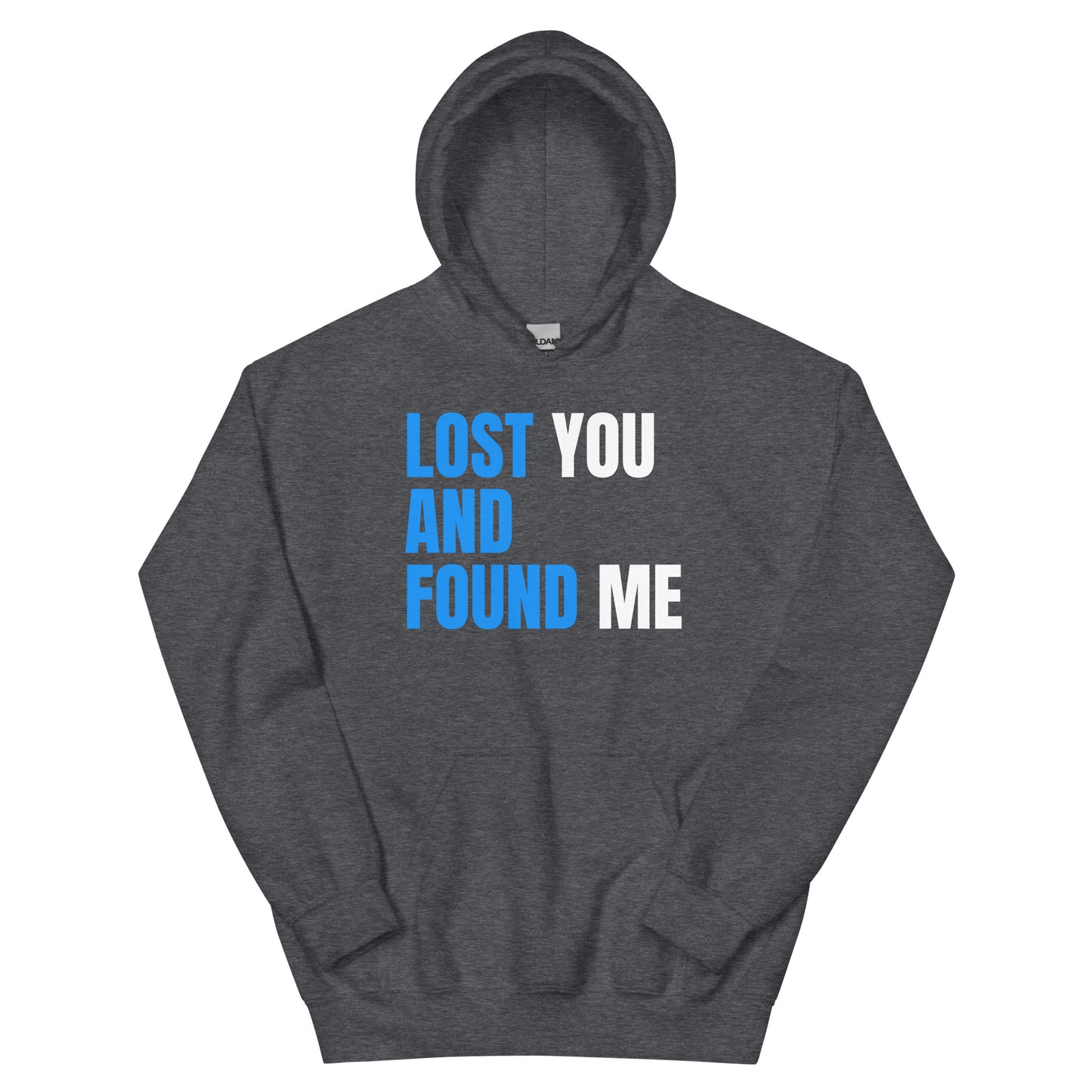 Relationship Lost and Found BLU Hoodie