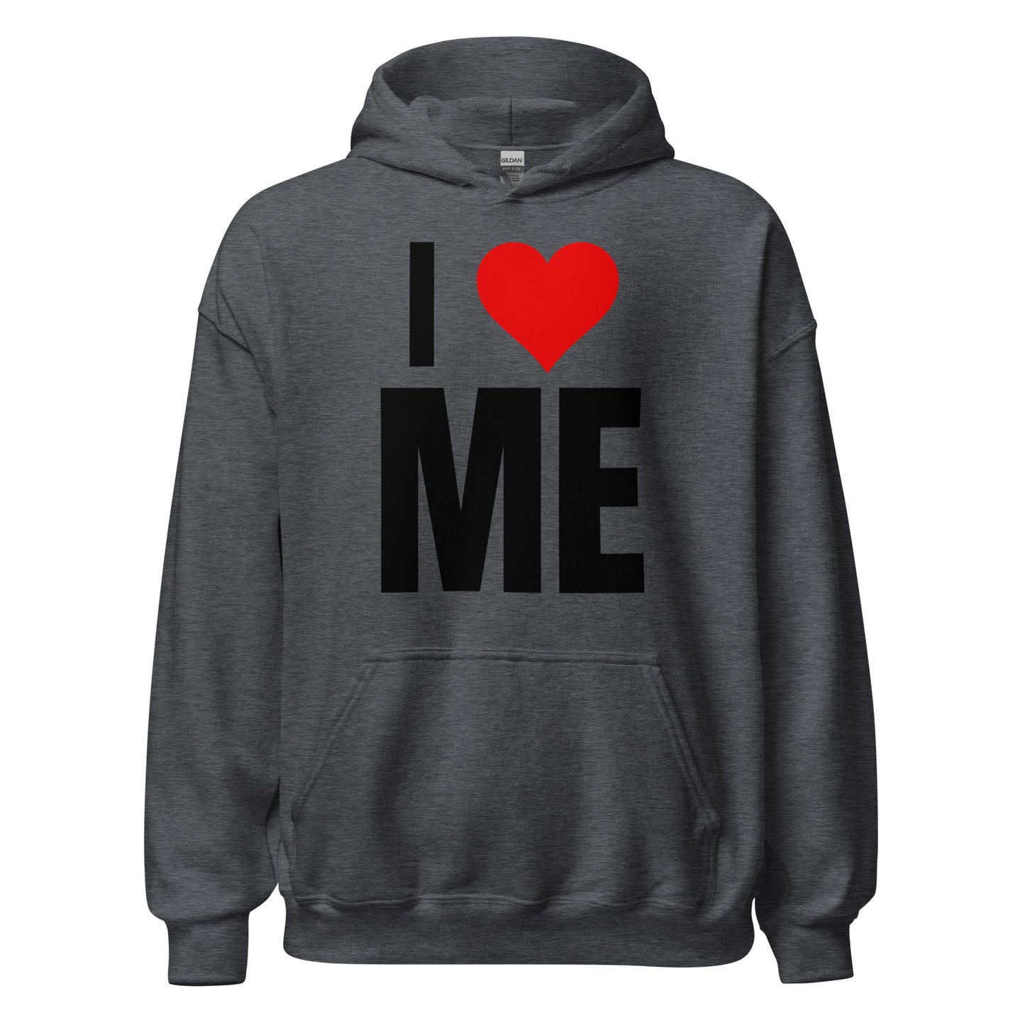 I LOVE ME BLK Hoodie