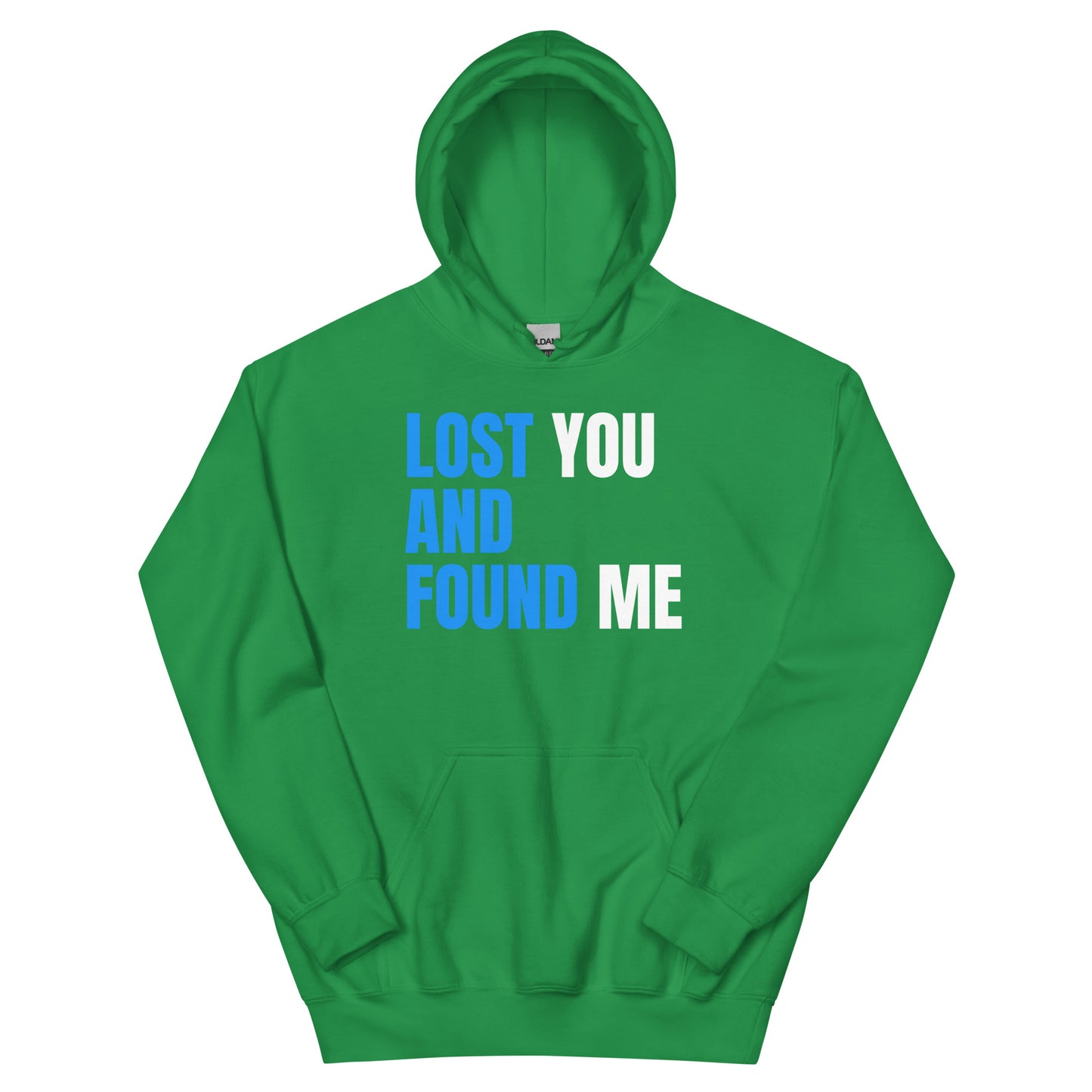 Relationship Lost and Found BLU Hoodie