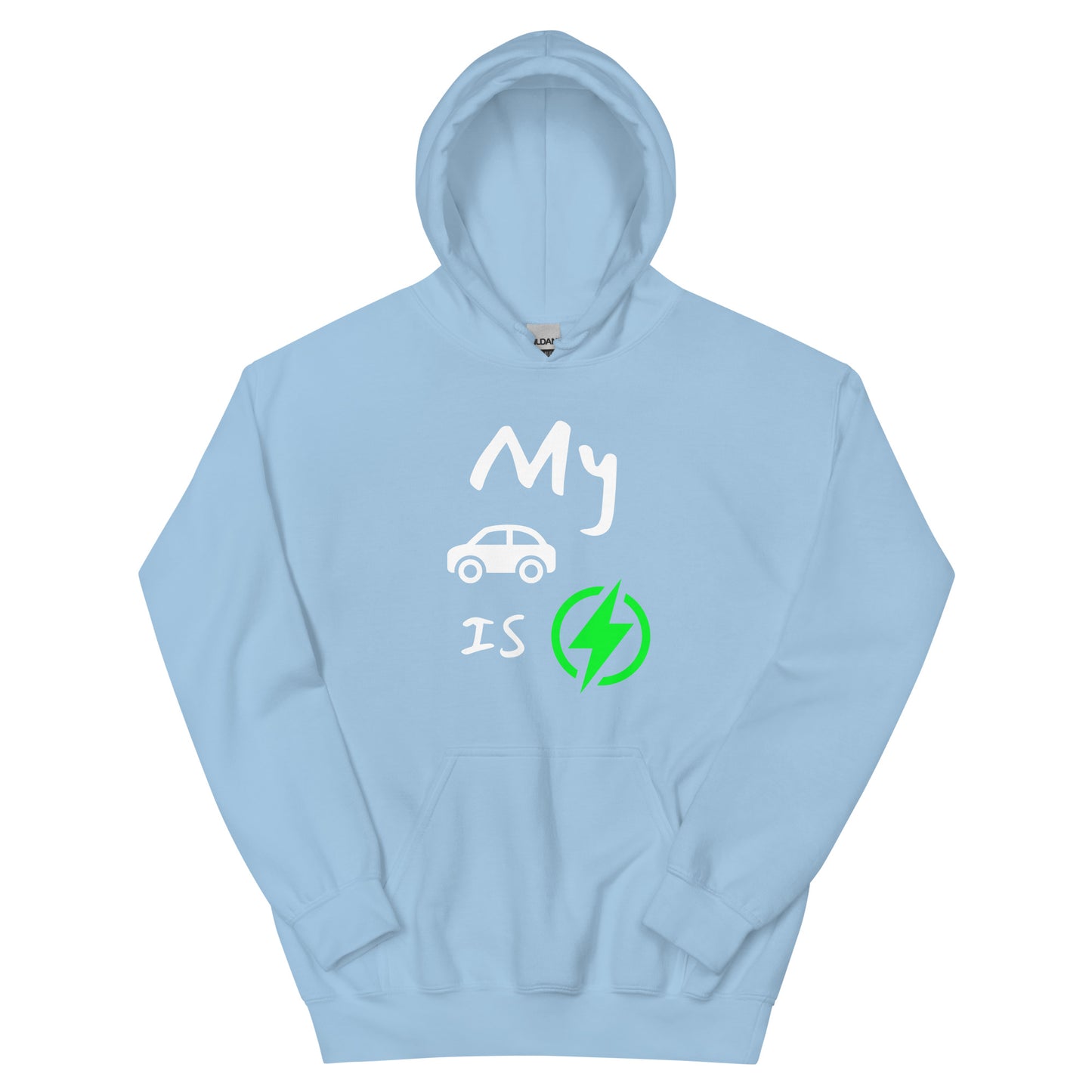 My Car is Electric Hoodie