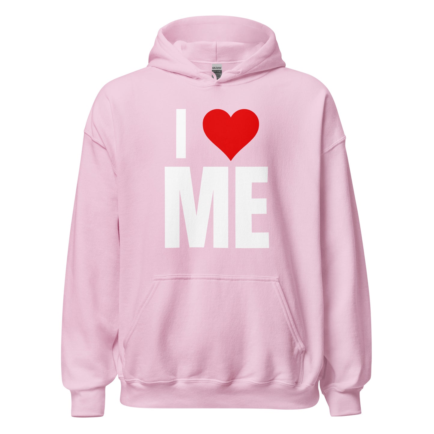 I LOVE ME WHT Hoodie