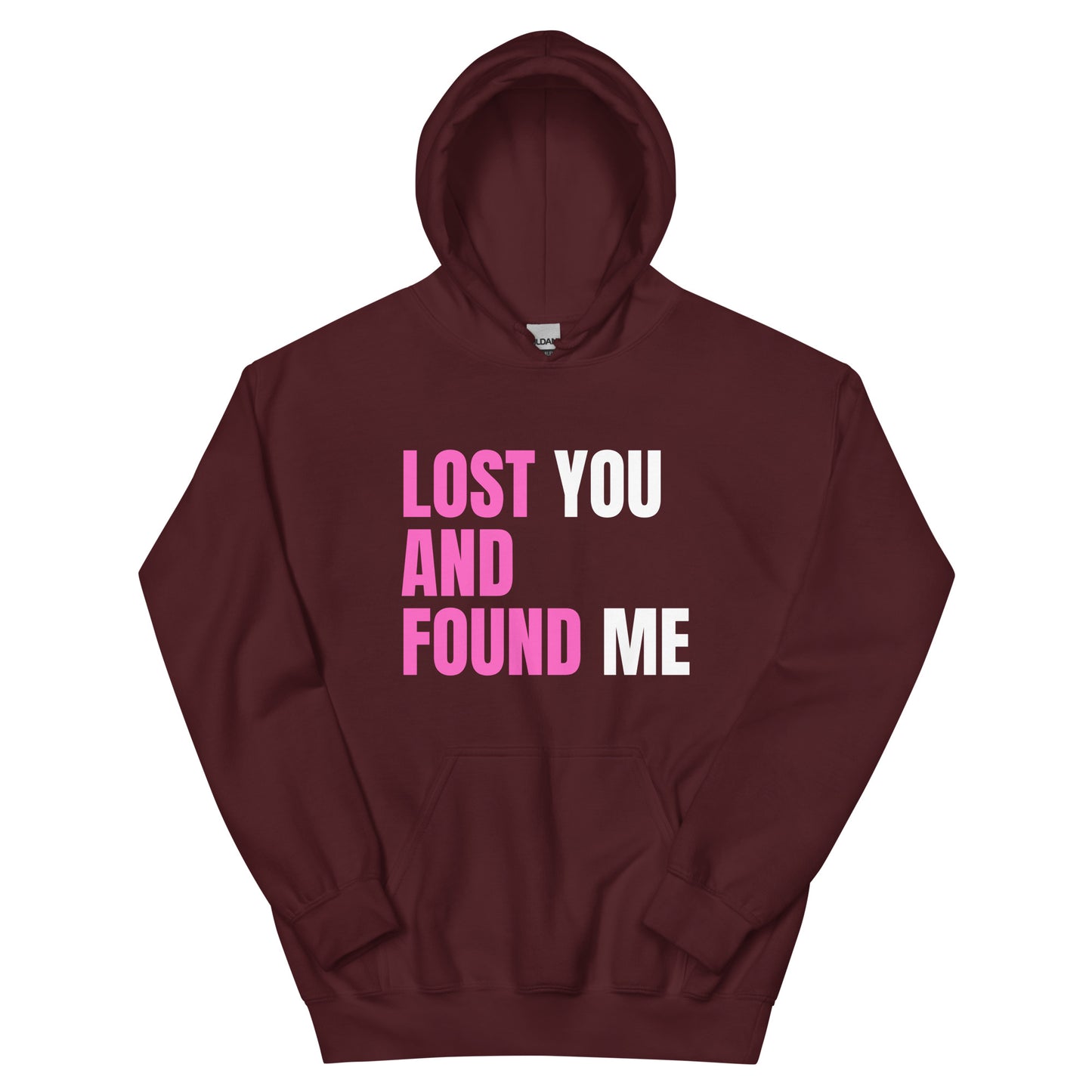 Relationship Lost and Found PNK Hoodie