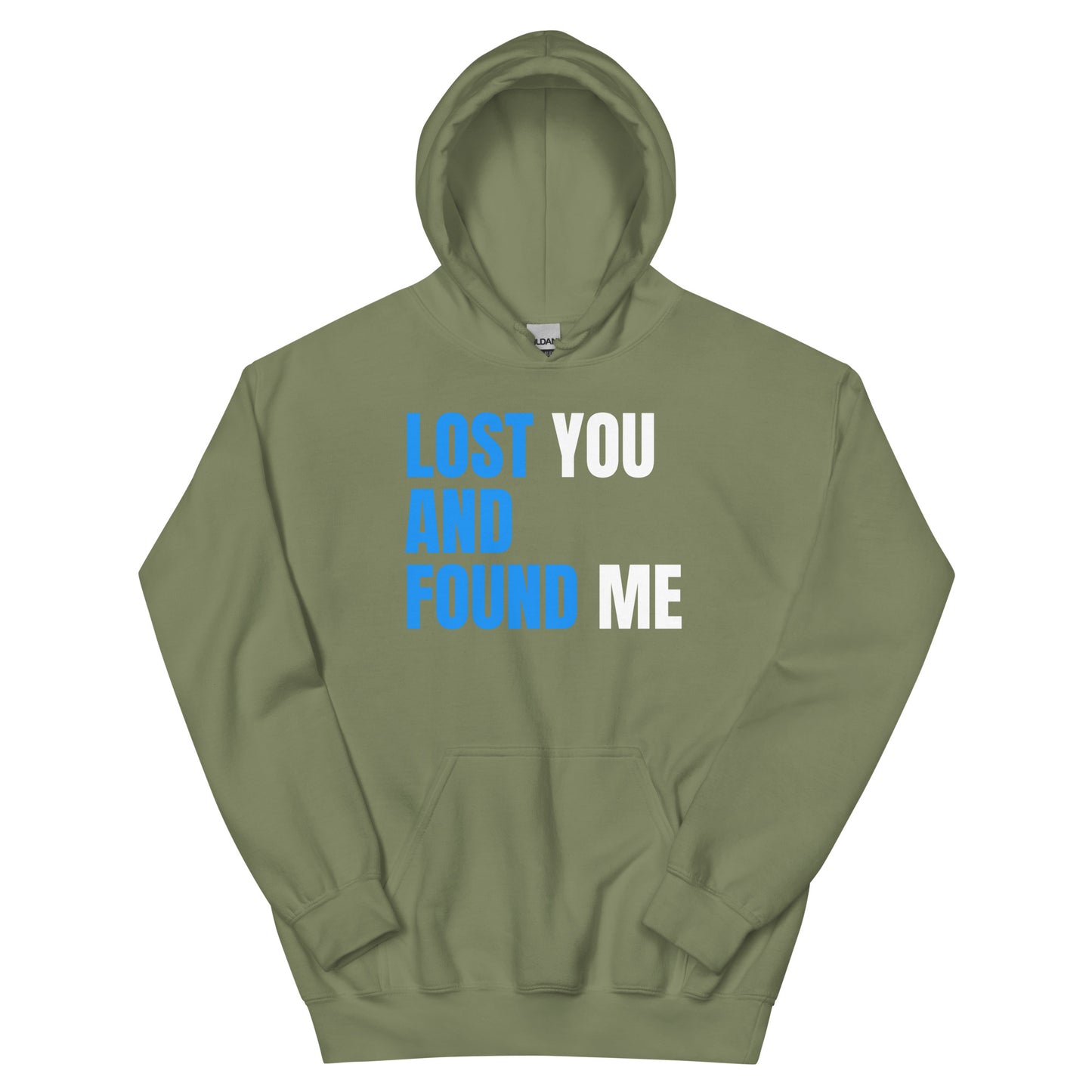 Relationship Lost and Found BLU Hoodie