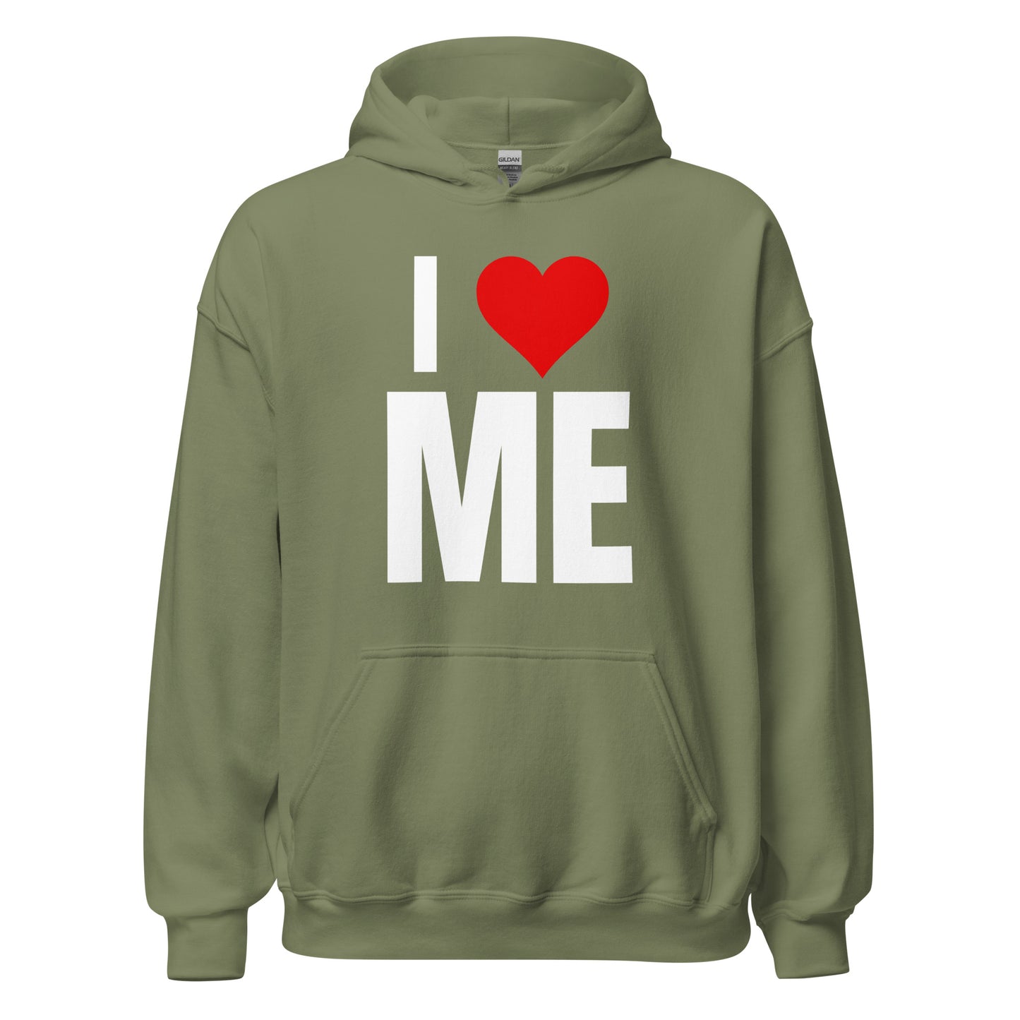 I LOVE ME WHT Hoodie