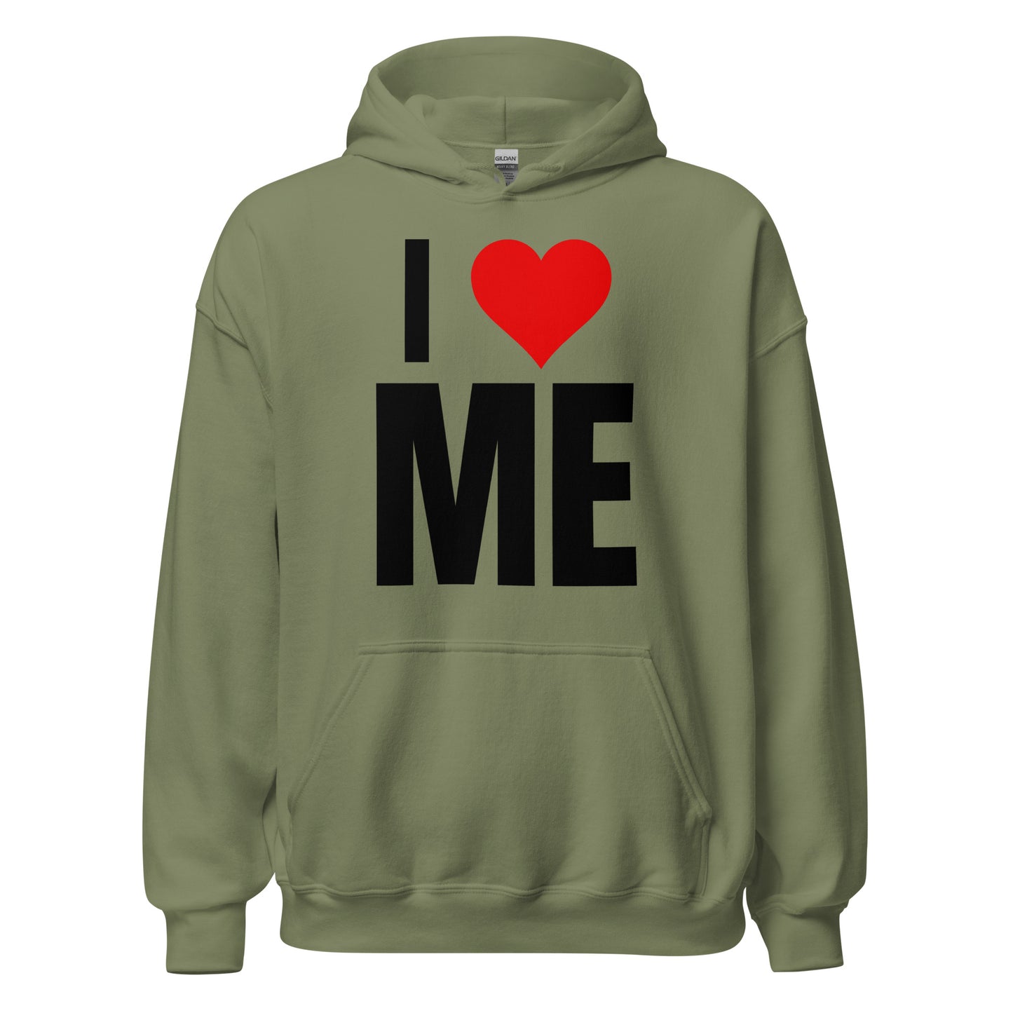 I LOVE ME BLK Hoodie