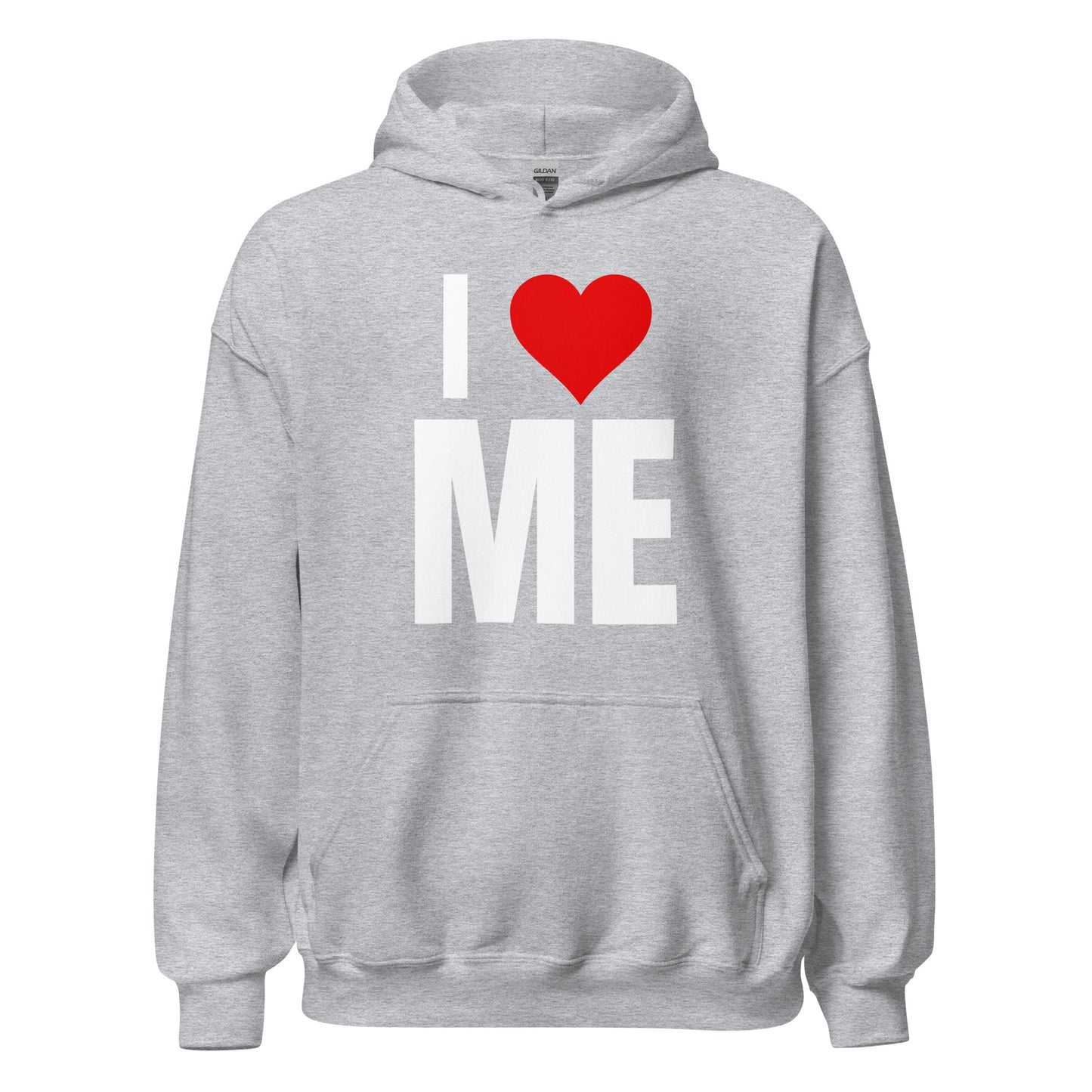 I LOVE ME WHT Hoodie