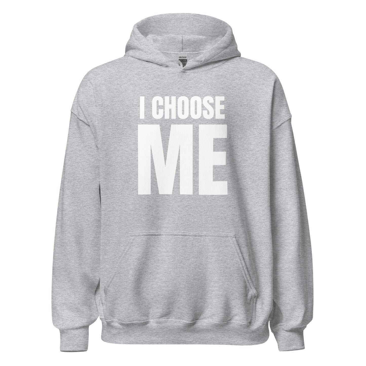 I CHOOSE ME WHT Hoodie